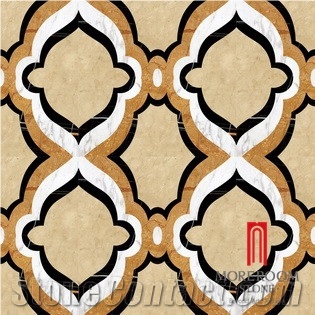 Classic Retro Artificial Stone Polished Marble Porcelain Floor Tile