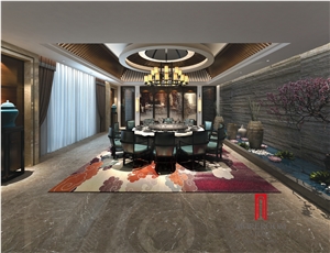 Grey Porcelain Tiles 60x60 for Livingroom Polished Surface Porcelain Floor