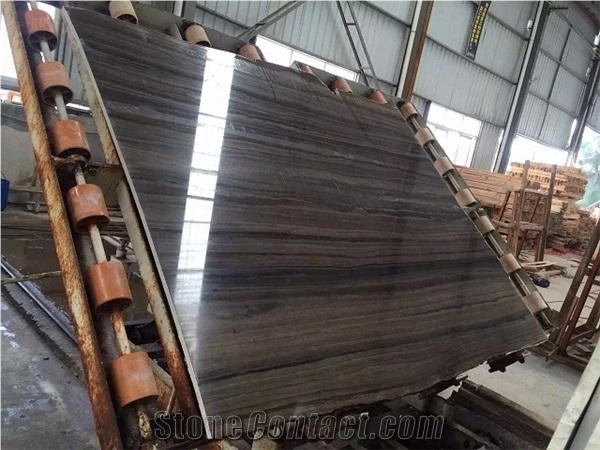 Wooden Brown Marble Block