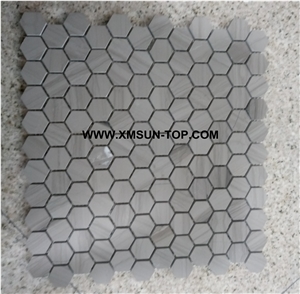 Dark Grey Hexagon Mosaic/Polished Decorative Mosaic/Stone Mosaic/Wall Mosaic/Floor Mosaic/Interior Decoration/Customized Mosaic Tile/Mosaic Tile for Bathroom&Kitchen&Hotel Decoration Dark Grey Hexagon Mosaic/Polished Decorative Mosaic/Stone Mosaic/Wall Mosaic/Floor Mosaic/Interior Decoration/Customized Mosaic Tile/Mosaic Tile for Bathroom&Kitchen&Hotel Decoration