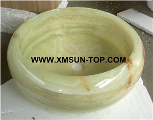 Green Kitchen Sinks&Basins/Light Green Stone Bathroom Sinks&Basin/Round Sinks&Basins/Natural Stone Basins&Sinks/Wash Basins/Interior Decorative