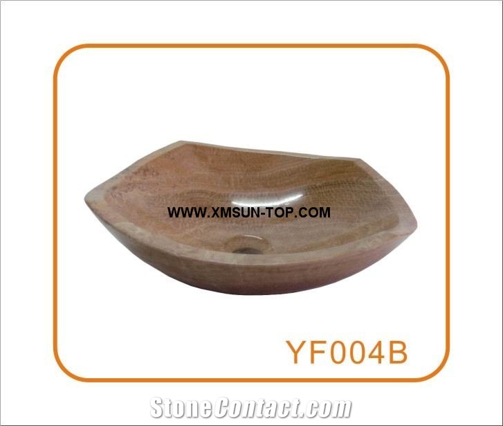 Light Brown Kitchen Sinks&Basins/Brown Stone Bathroom Sinks&Basin/Irregular Sinks&Basins/Natural Stone Basins&Sinks/Wash Basins/Interior Decorative