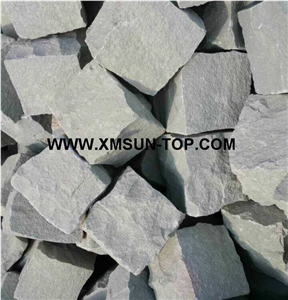 Raj Green Sandstone Cube Stone&Pavers/Light Green Sandstone Paving Sets/Natural Stone Courtyard Road Pavers/Green Sandstone Paving Stone/Walkway Paver/Sandstone Cobble Stone/Sandstone Floor Covering