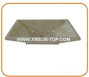 White Rectangle Kitchen Sinks&Basins/White Rectangle Bathroom Sinks&Basin/Rectangle Sinks&Basins for Hotel&Villa&Home/Natural Stone Basins&Sinks/Wash Basins/Interior Decorative