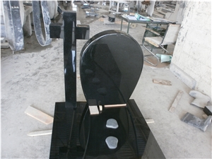 Absolute Black/ Indian Black Celtic Cross Monument