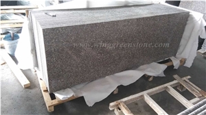 Cheap Polished G664 Granite Tops/Luo Yuan Red Granite/ Brainbrook Brown Granite/Black Spots Brown Granite/China Pink for Kitchen Countertops, Winggreen Stone