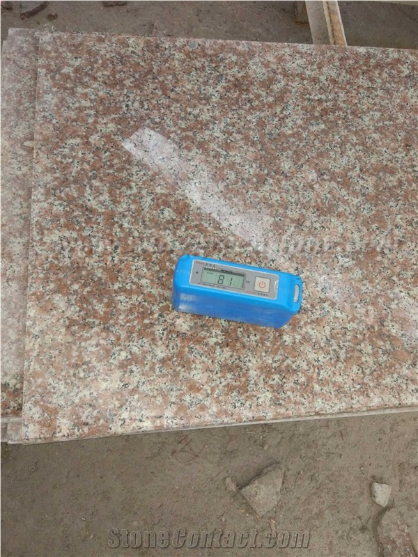 Competitive Price with High Quality G687 Granite Polished Kitchen Countertops, Peach Red Granite/China Pink Granite Kitchen Countertop, Winggreen Stone