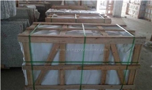Direct Sale High Quality G617 Light Grey Granite Flamed Stairs & Steps, Treads and Riser, Winggreen Stone