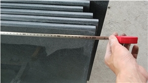 G654/Padang Black/Sesame Black Granite Kitchen Countertop in High Polished Factory Price Winggreen Stone
