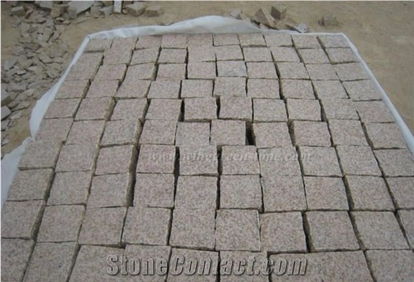 G682 Granite Exterior Paving Stone/ G682 Yellow Granite Cube Stone for Floor Covering,From Winggreen Stone
