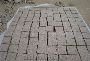 G682 Granite Exterior Paving Stone/ G682 Yellow Granite Cube Stone for Floor Covering,From Winggreen Stone