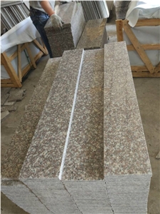 High Polished Good Quality G664,Luoyan Red Step and Riser Winggreen Stone