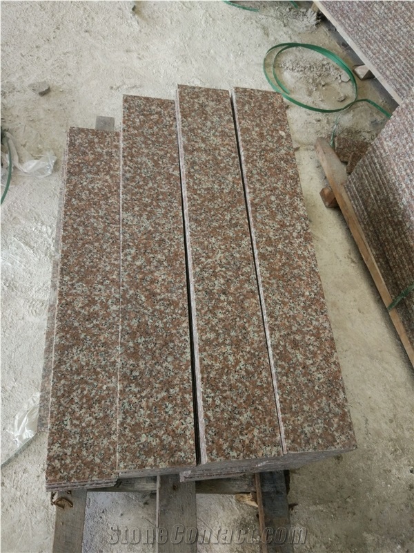 High Polished Good Quality G687 Stair and Step Granite Winggreen Stone