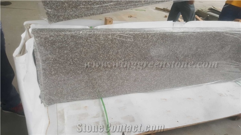 Hot Sale Cheap Polished G664 Granite/Luo Yuan Red Granite/ Brainbrook Brown Granite/Black Spots Brown Granite/China Pink for Kitchen Countertops, Winggreen Stone