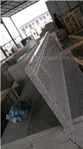 Hot Sale High Quality G603 Light Grey Granite Polished Stairs & Steps, Treads and Riser, Winggreen Stone