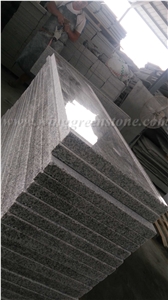 Hot Sale High Quality G603 Light Grey Granite Polished Stairs & Steps, Treads and Riser, Winggreen Stone