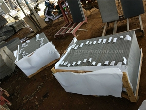 Hot Sale High Quality Hainan Black Basalt Pool Coping/Pavers/Swimming Pool Decks, Winggreen Stone