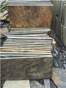 Rust Brown Slate, Rust Yellow Slate, Rustic Slate, Rust Slate Walling & Flooring, Rustic Slate Floor & Wall Tiles, Xiamen Winggreen Manufacture