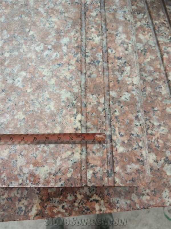 Unbelieveable Price for Popular Granite Stairs G687/Gutian Red/Taohua Red for Interior Decoration Buy Direct from Factory