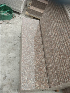 Unbelieveable Price for Popular Granite Stairs G687/Gutian Red/Taohua Red for Interior Decoration Buy Direct from Factory