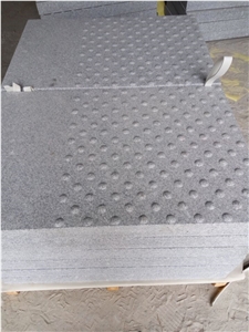 New G603 Granite,China Sardinia,Crystal Grey,Gamma Bianco, Silver Grey, Sesame White, Crystal Grey, Light Grey, Padang Light Luna White Tactiles Pedestrian Pavers Tiles Dalle Poto