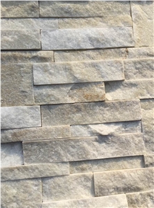 White /Golden Coast Quartzite Wall Panels/Wall Cladding/Ledge Stone/Culture Stone/Natural Ledge Stone/Split Face Culture Stone White /Golden Coast Quartzite Wall Panels/Wall Cladding/Ledge Stone/Culture Stone/Natural Ledge Stone/Split Face Culture Stone