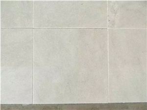 White Quartzite Tiles Flamed, Bushhammered, Honed