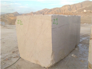 Omran Beige Marble Block, Kerman Cream Beige Marble Block