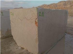 Omran Beige Marble Block, Kerman Cream Beige Marble Block
