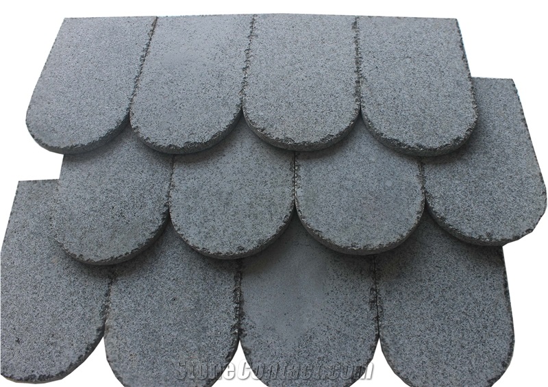 Bali Grey Basalt Roof Tiles Indonesia Basalt Tiles