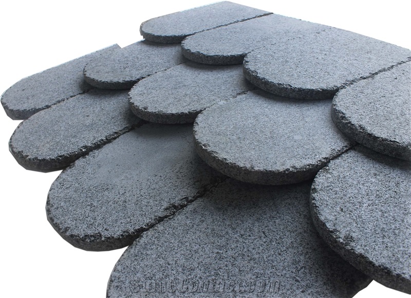 Bali Grey Basalt Roof Tiles Indonesia Basalt Tiles