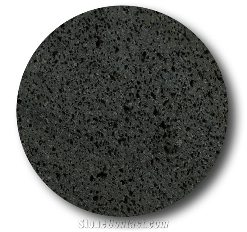Indonesia Black Basalt with Hole / Basaltina / Basalto / Dark Basalt / Lava Black Basalt/ Tiles/ Walling/ Flooring/ Wall Tiles / Slabs / Covering / Lava Stone/ Lava Big Hole / Hole Basalt