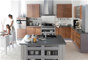 White Quartz Stone Kitchen Countertops/Quartz Stone Tops/Quartz Kitchen Island Tops