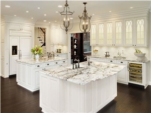 Alaska White Granite Kitchen Countertops