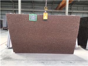 Cats Eye Granite Slab & Tiles, India Red Granite Cats Eye Granite Slab & Tiles, India Red Granite