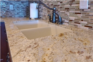 Colonial Cream Granite Countertop