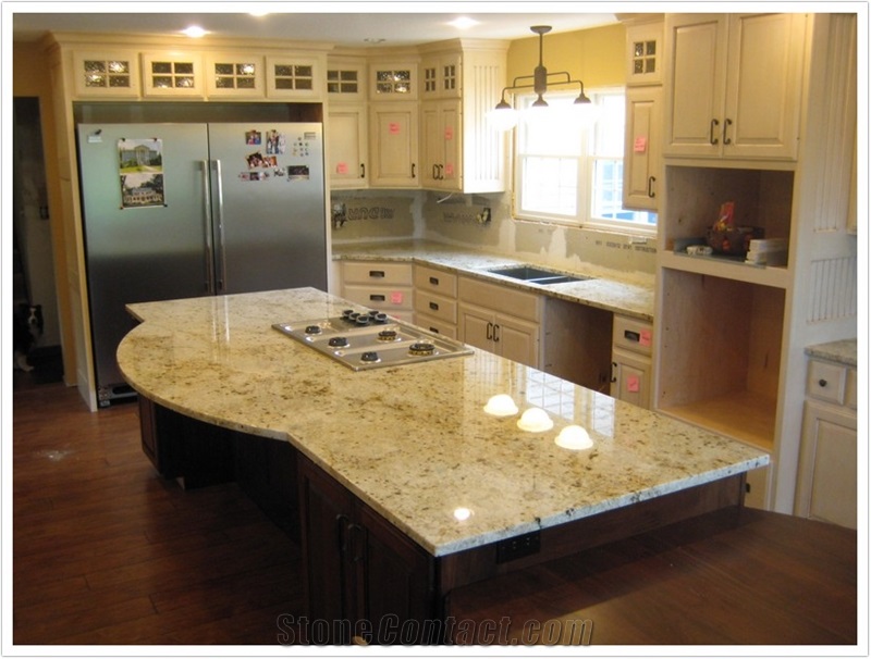 Colonial Gold Granite Countertop