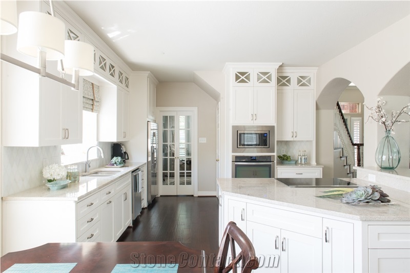 French White Granite Countertop