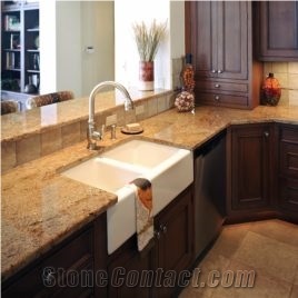 Imperial Gold Granite Countertop