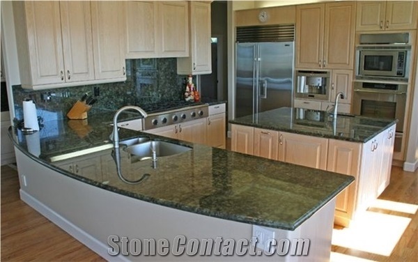 Kuppam Green Granite Countertop