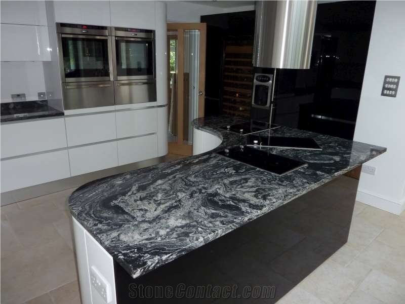 Sea Waves Granite Countertops
