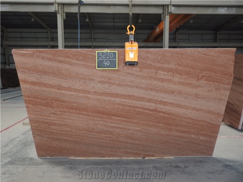 Strawberry Pink Granite Countertops
