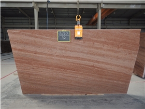 Strawberry Pink Granite Slab