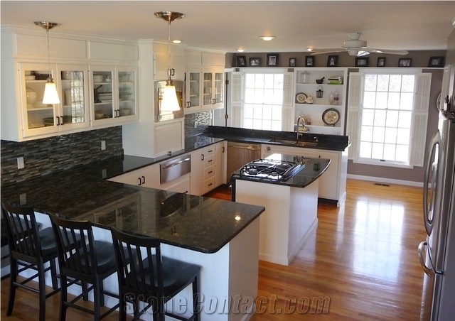 Volga Blue Granite Countertops
