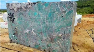 Brazil Ocean Ice Blue Granite Blocks/Amazon Green Granite Block/Green Luxury Stone/Hot Sale & High Grade Granite/New Granite Block for House Decoration/Best Price Green Block