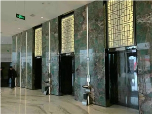 Brazil Ocean Ice Blue Granite Slabs/Amazon Green Granite Tiles/Green Luxury Stone/Hot Sale & High Grade Granite Big Slabs/New Polished Granite
