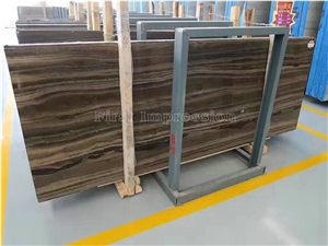 Canada Wooden Grain Marble Slabs & Tiles/Brown Wood Grain Marble/Coffee Wooden Brown Marble Big Slabs/Sepegiante/Canada Coffee Marble/Antique Brown/Vintage Brown Marble/Armani Brown Wooden Vein Marble