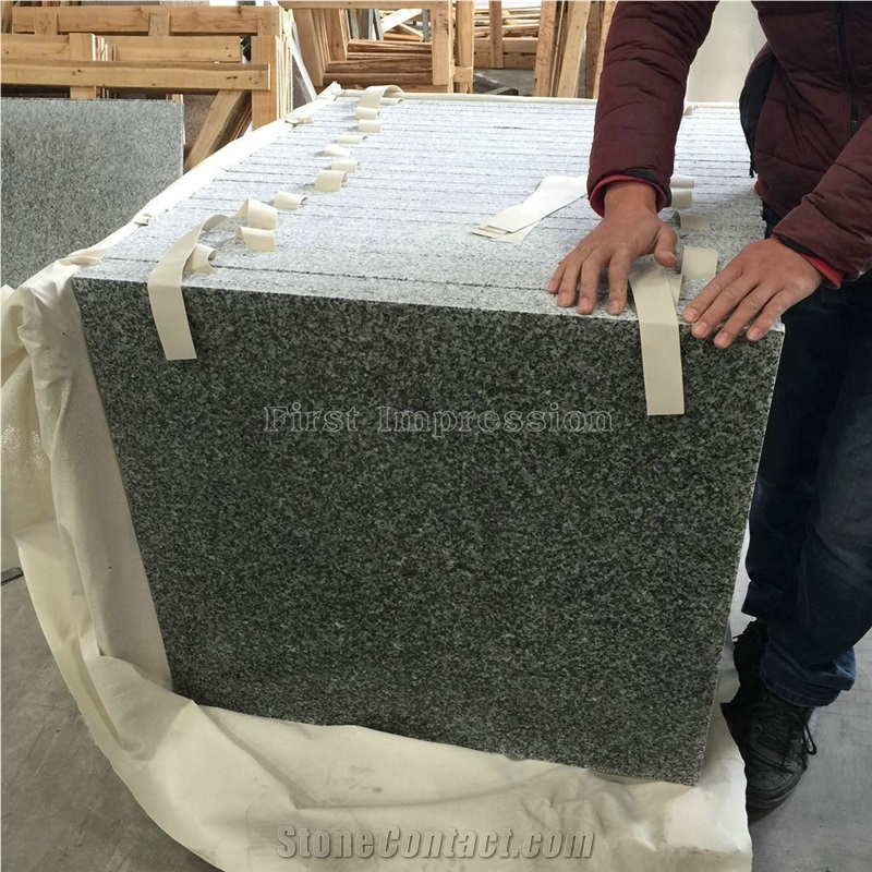 Cheap G603 Granite Tiles & Slabs/China Sardinia/Crystal Grey G603/Gamma Biancosilver Grey Granite/Sesame White Granite/Crystal Grey Granite/Light Grey Granite Slab & Tile/White Granite Kerbstone