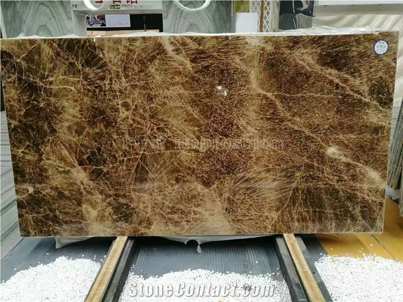 China Brown Onyx Slabs & Tiles/Classic Onyx for Wall Covering Tiles & Floor Covering Tiles/Indoor Decoration Building Stone/Chinese Onyx Big Slabs/Onyx Pattern/Rock Sugar Onyx/Good Price Onyx Slabs