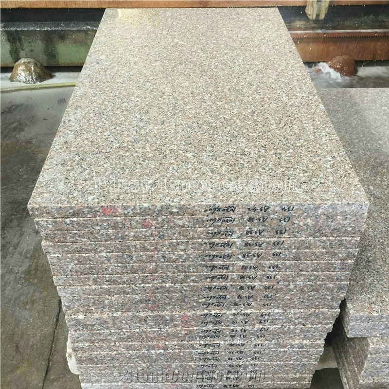 Hot Sale G648 Slabs & Tiles/Golden Brown/Deer Brown/Poony Red/Queen Rose/Rose Pink Granite Tiles for Floor Covering and Wall Cladding/Own Factory/Good Price & High Quality/Best Price Red Granite